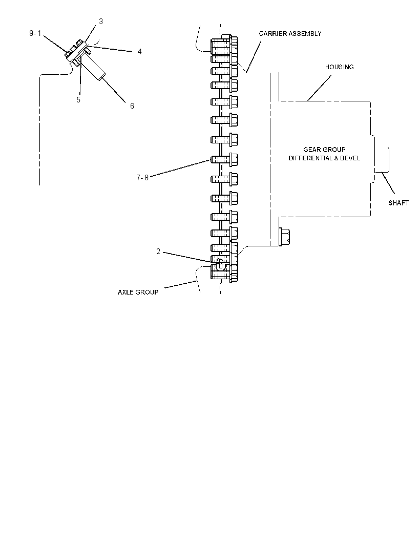 MOUNTING GP-BEVEL GEAR 8X3533 CAT