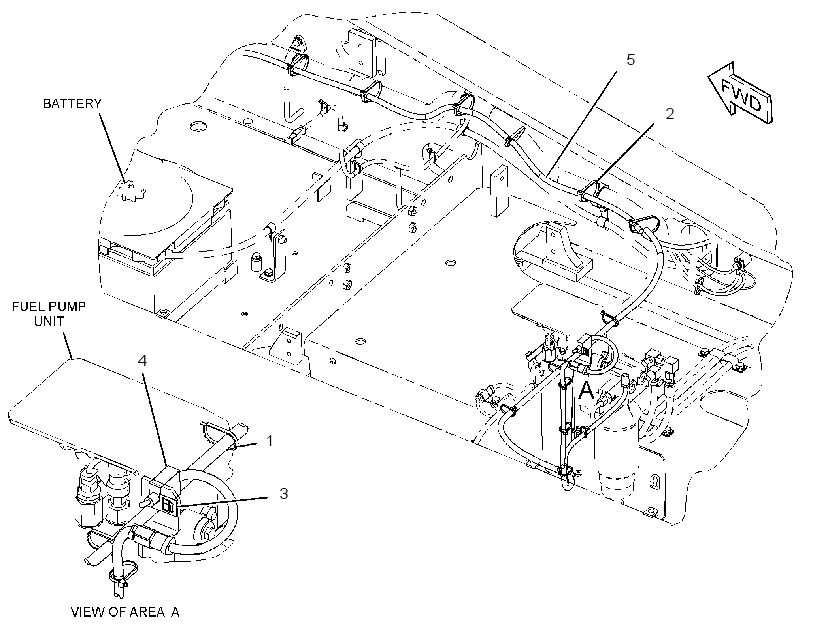 WIRING GP-FUEL SYSTEM 2595062 CAT
