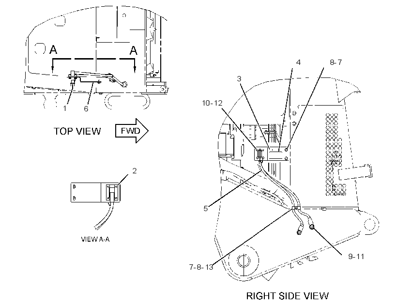 RECEPTACLE GP-AUXILIARY START 2823835 CAT
