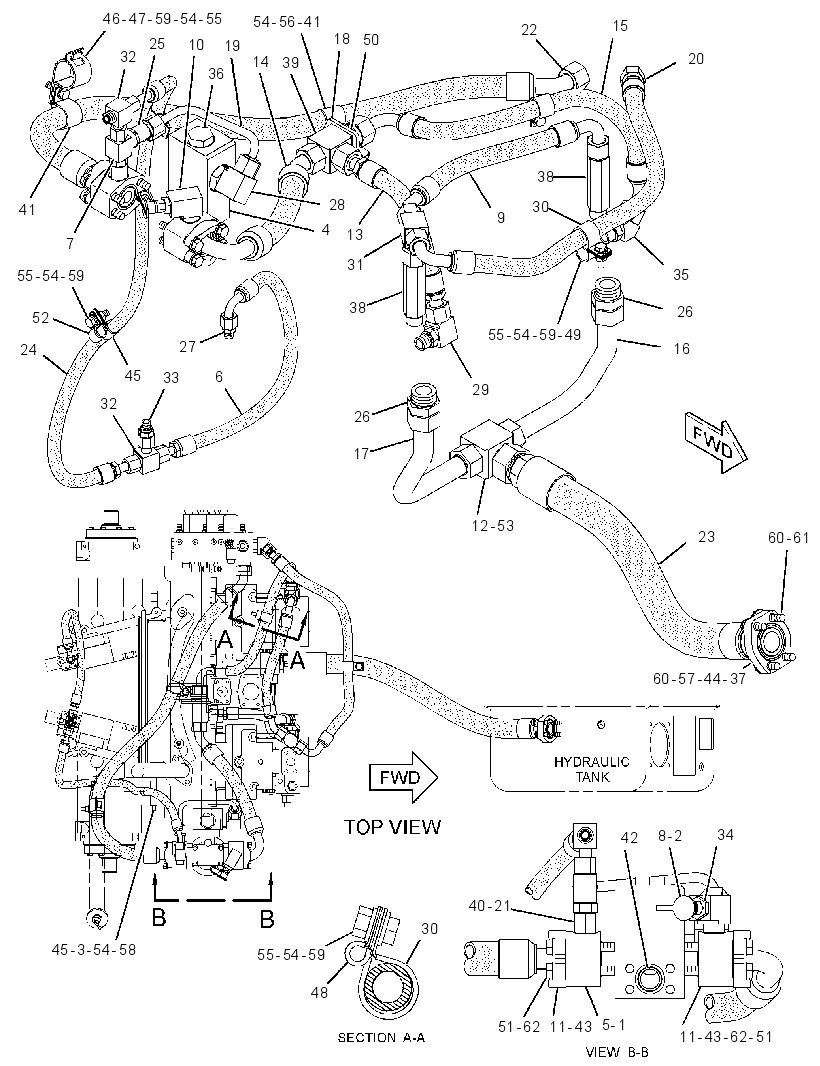 LINES GP-CHARGE PRESSURE 2676636 CAT