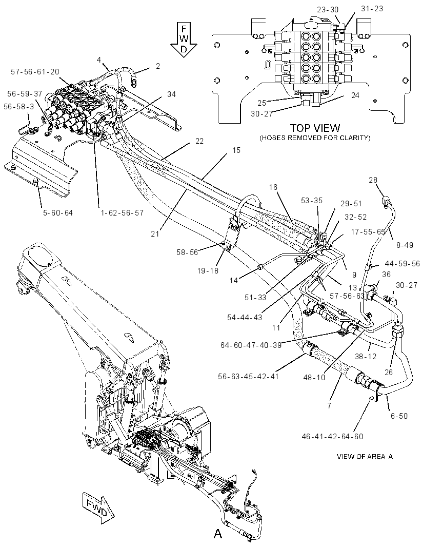 VALVE & LINES GP-GRAPPLE 2808996 CAT