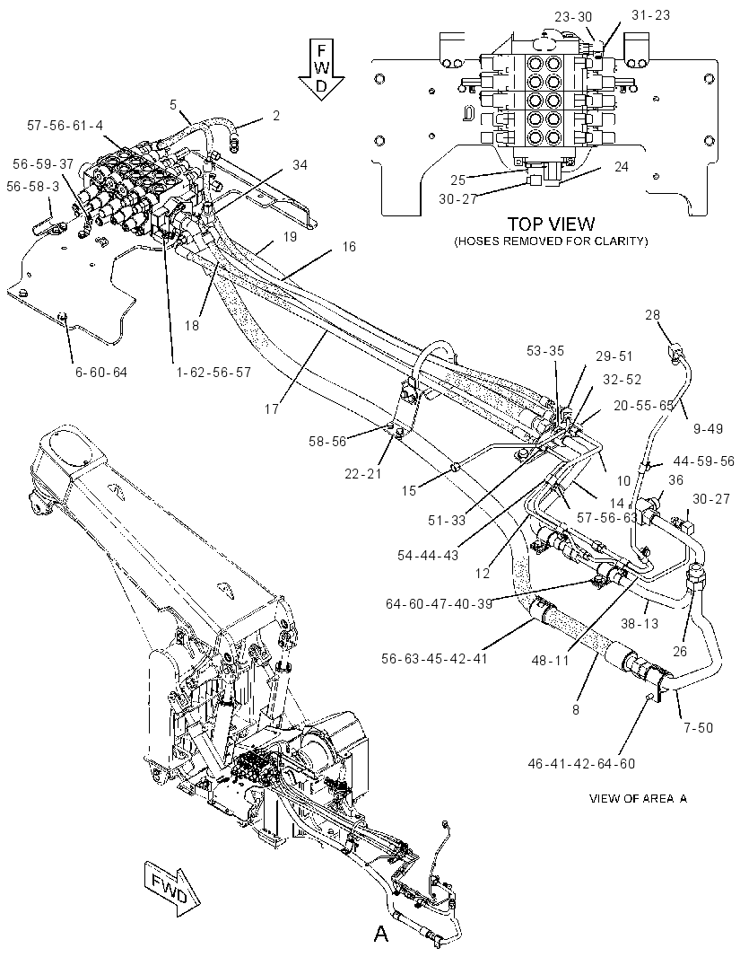 VALVE & LINES GP-GRAPPLE 2808998 CAT