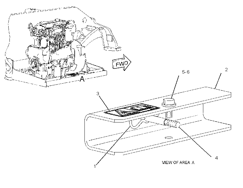 BRACE GP-CYLINDER 2658863 CAT