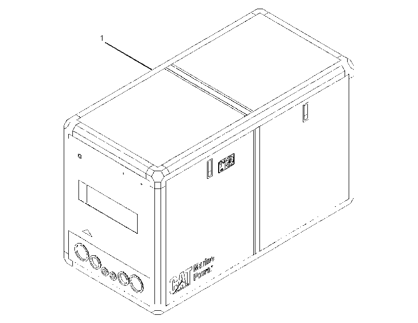 ENCLOSURE GP-GENSET 2834172 CAT
