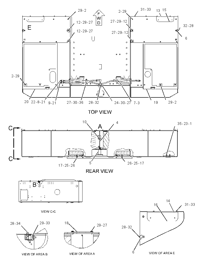 BUMPER & DRAWBAR GP 2480987 CAT
