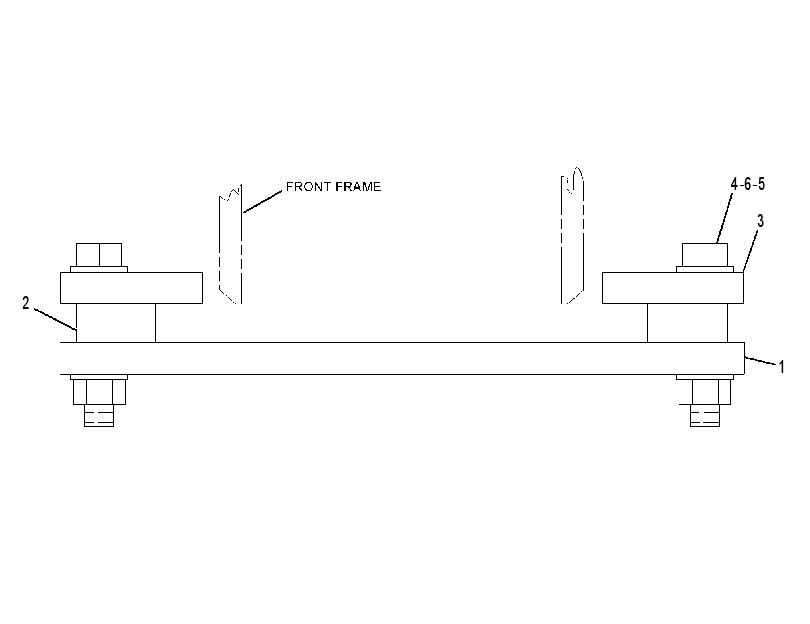 MOUNTING GP-SNOW WING 2588445 CAT