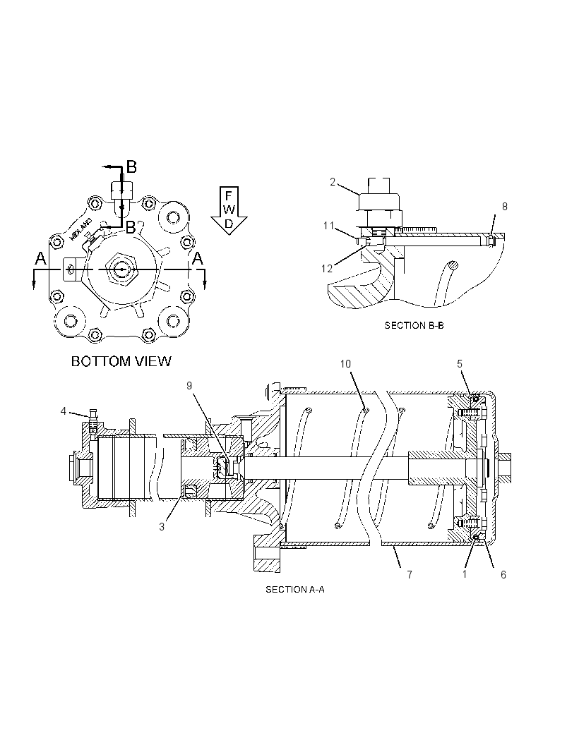 CYLINDER GP-AIR/HYDRAULIC 1370279 CAT