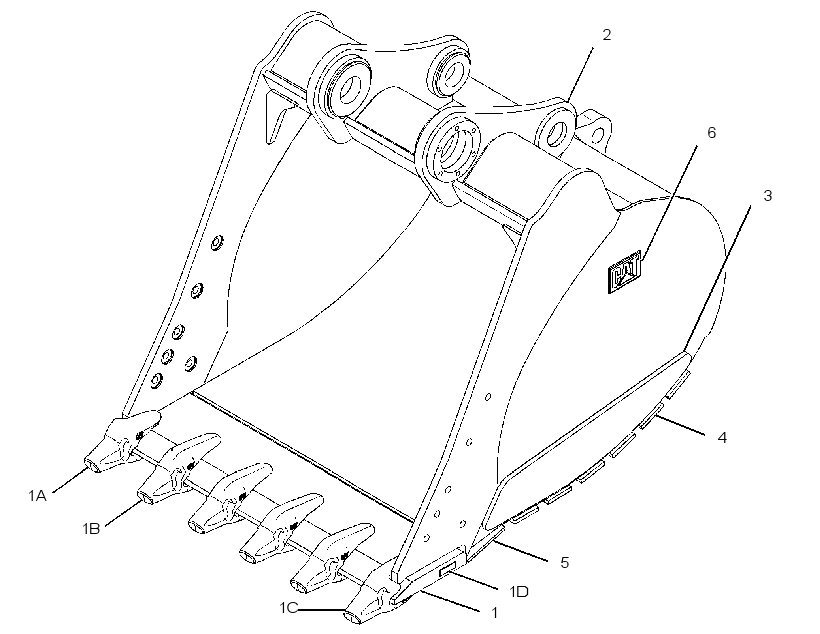 BUCKET AS-HEAVY DUTY POWER 2692670 CAT