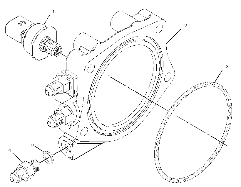MANIFOLD GP-EXHAUST COMBUSTION 2803592 CAT