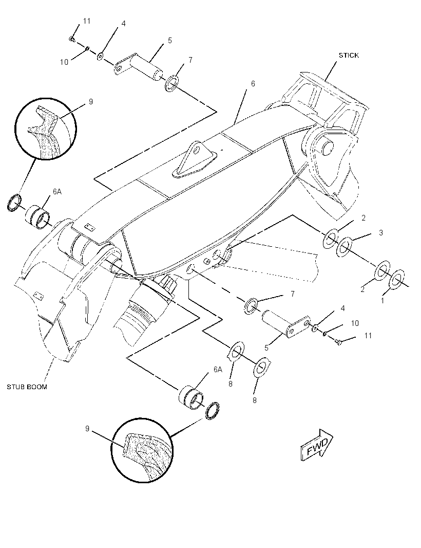 BOOM GP-FORE 2759285 CAT