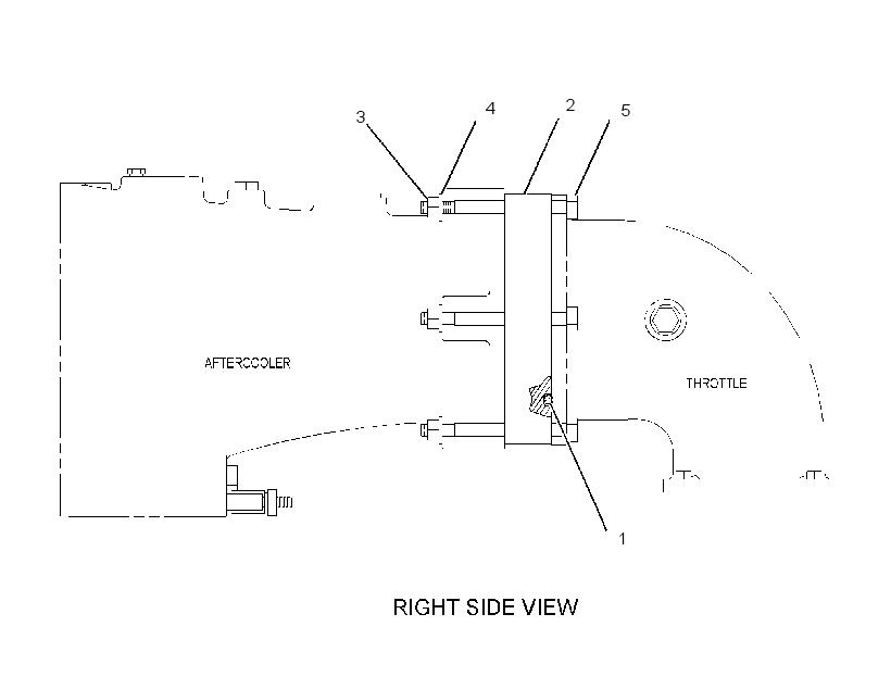 ADAPTER GP-TURBOCHARGER 2635080 CAT