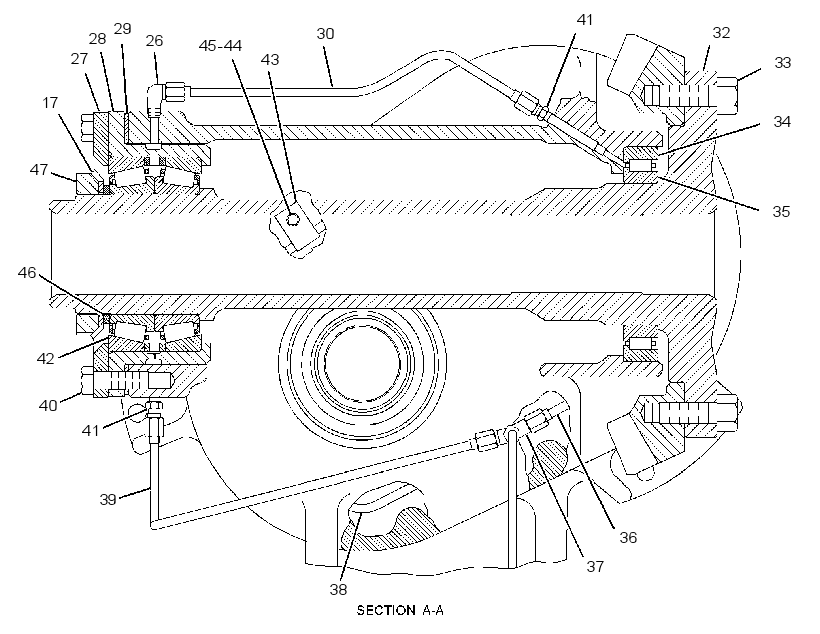 BEVEL AND TRANSFER GEAR 9U8183 CAT