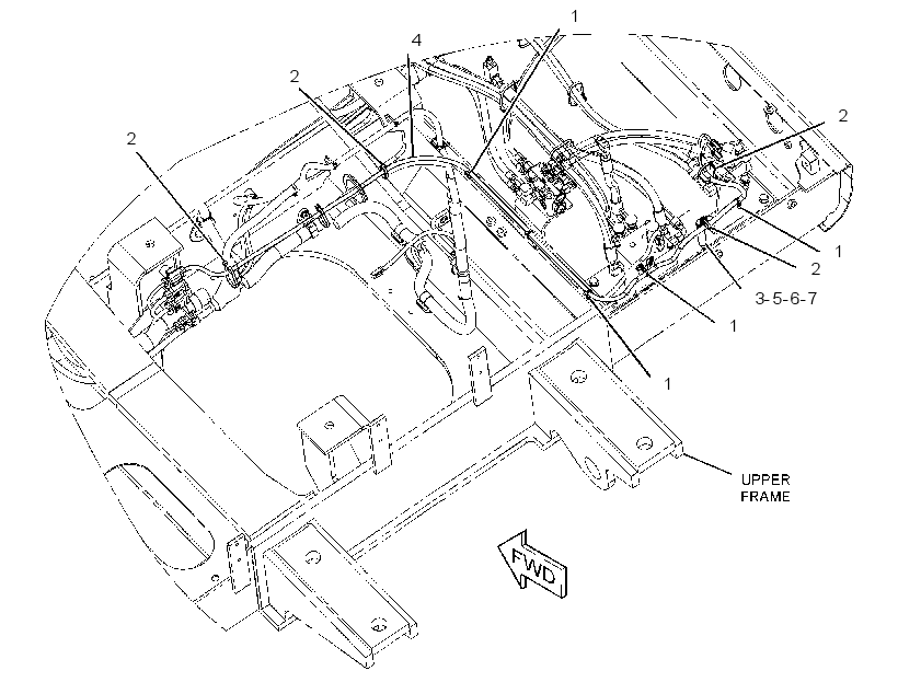 WIRING GP-MEDIUM PRESSURE 2594949 CAT