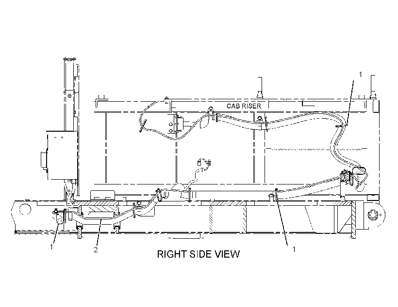 WIRING GP-CAB RISER 2851157 CAT