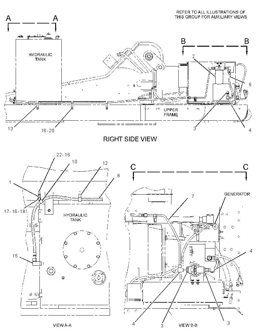 FILTER & LINES GP-HYDRAULIC 2736397 CAT