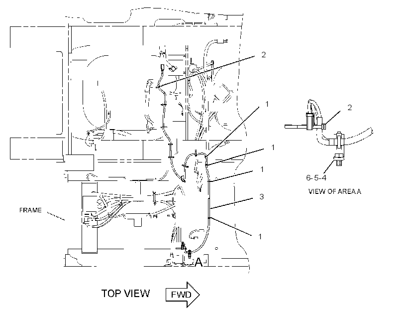 WIRING GP-AUXILIARY CONTROL 2768447 CAT