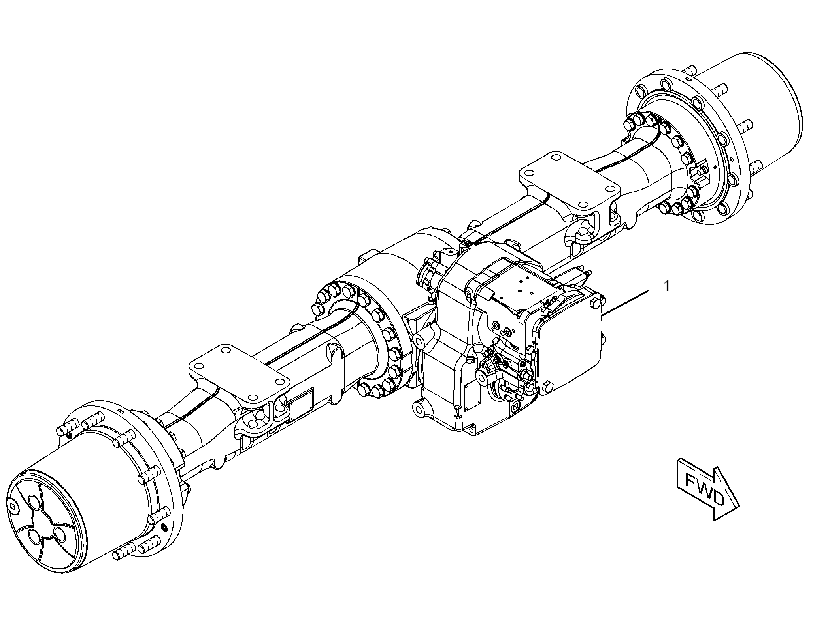 AXLE & TRANSMISSION AR 2374515 CAT
