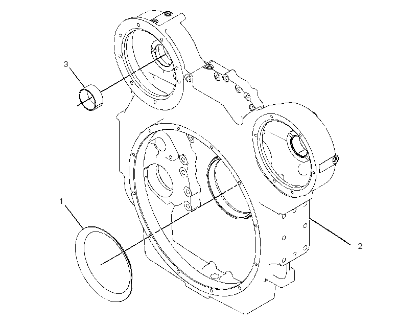 HOUSING AS-FLYWHEEL 2534096 CAT