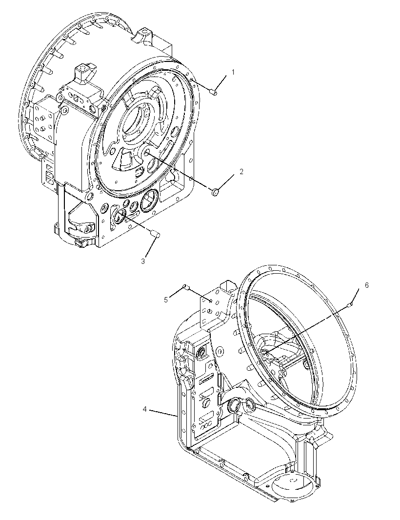 HOUSING GP-TORQUE CONVERTER 2480393 CAT
