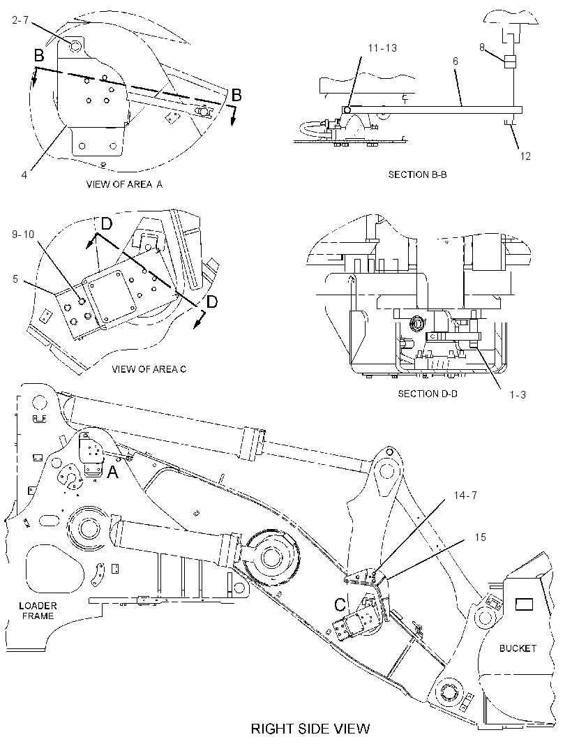 CONTROL GP-LIFT & TILT POS 1145192 CAT