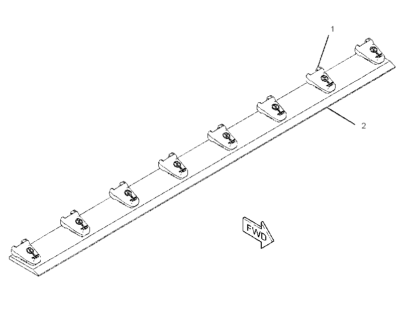 Режущая кромка 2721423 CAT