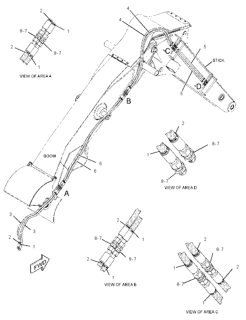 LINES GP-SAW 2849614 CAT
