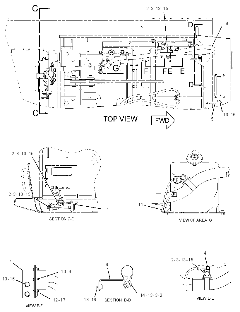 WIRING GP-CAB RISER 2677605 CAT
