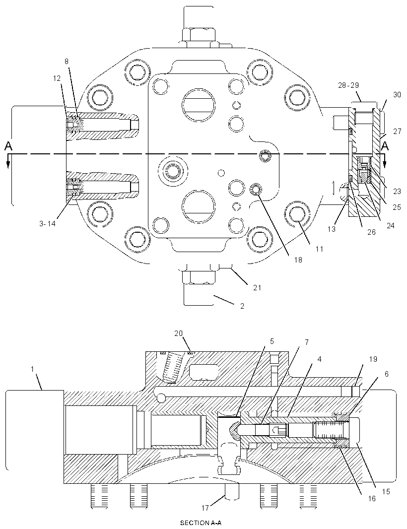 HEAD GP-MOTOR 1953832 CAT