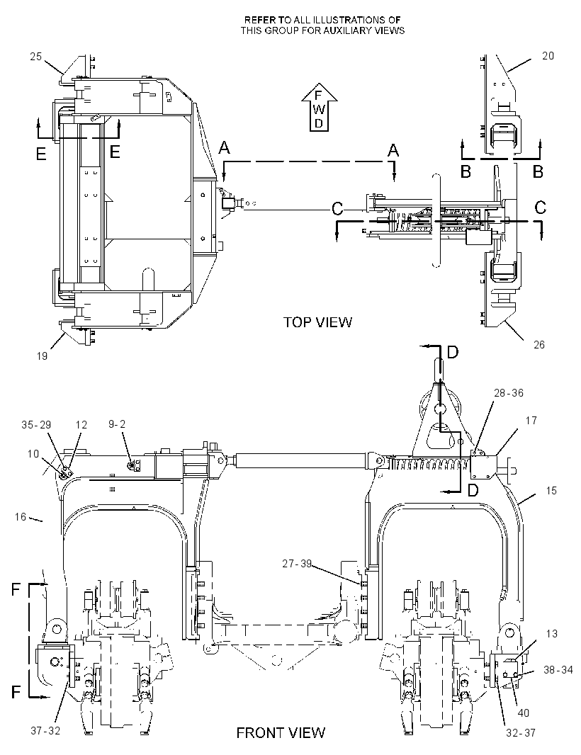 FRAME & MTG GP-PIPELAYER 1837925 CAT