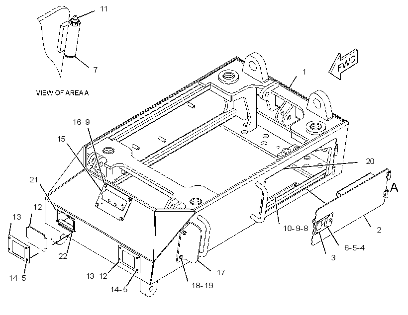 RISER GP-CAB 2791185 CAT