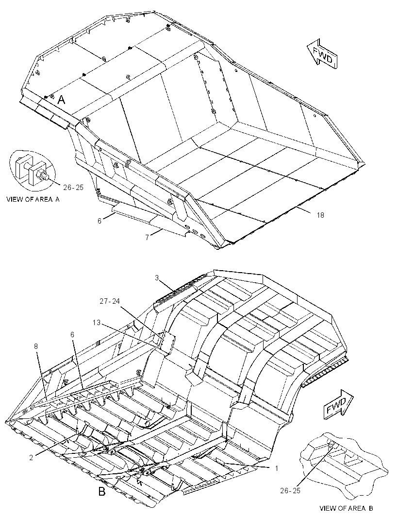 BODY & CANOPY AS 2775450 CAT
