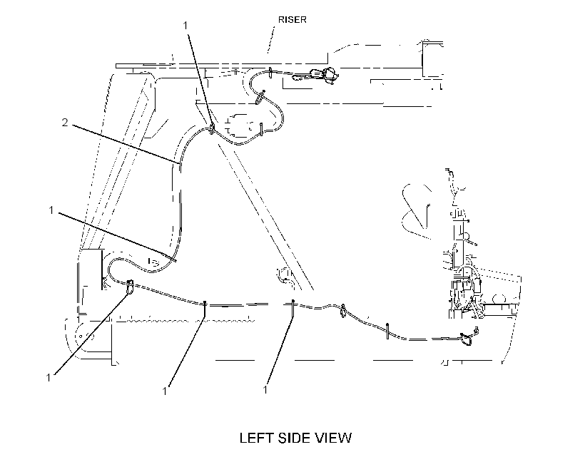 WIRING GP-CAB RISER 2851144 CAT