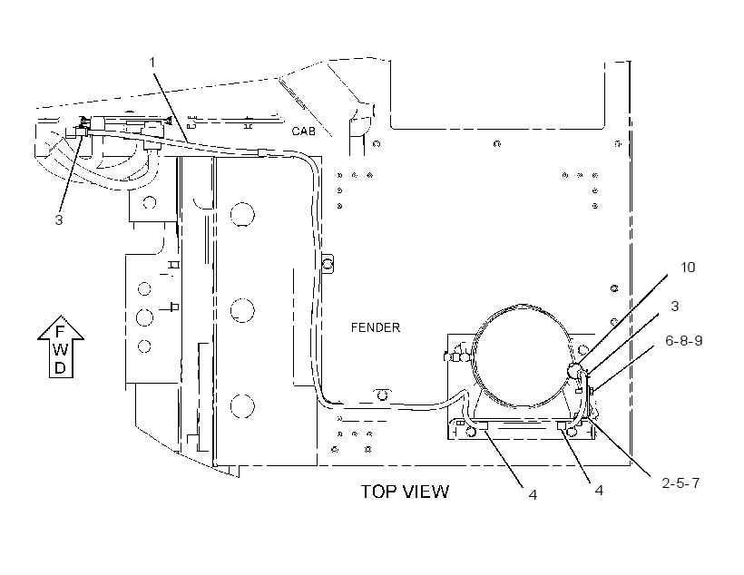WIRING GP-AUTOLUBE CONTROL 2478469 CAT