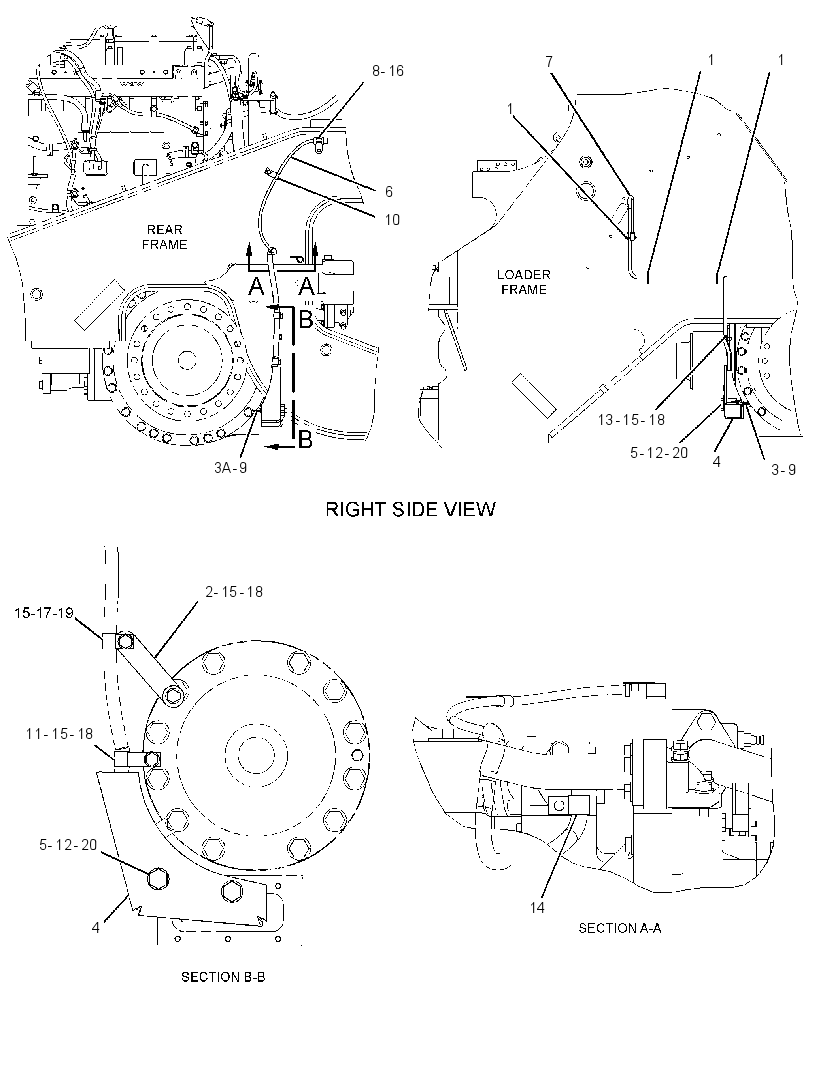 WIRING GP-AXLE TEMPERATURE 2462347 CAT