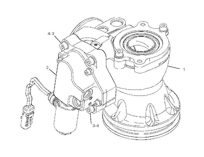 VALVE GP-CLEAN GAS INDUCTION 2781655 CAT