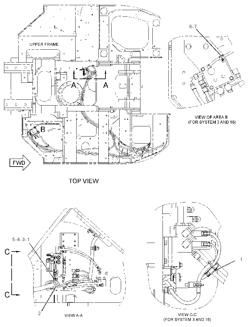 WIRING GP-AUXILIARY CONTROL 2677770 CAT