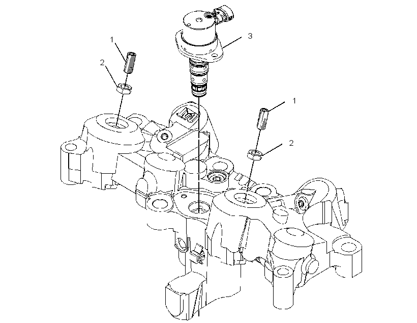 ACTUATOR AS-VALVE 2521345 CAT