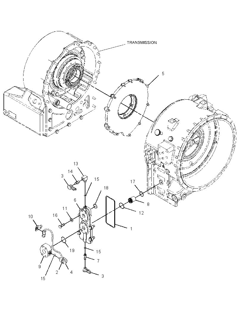 COVER GP-TORQUE CONVERTER 2511615 CAT