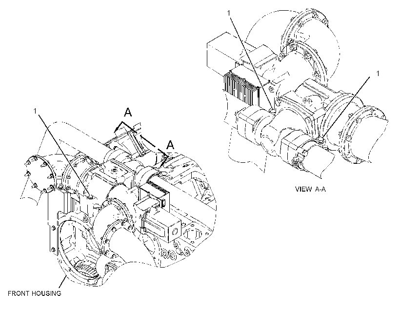 FASTENER GP-REGULATOR HOUSING 2877040 CAT