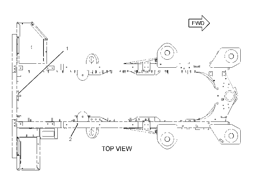 HARDWARE GP-REAR FRAME 1898378 CAT