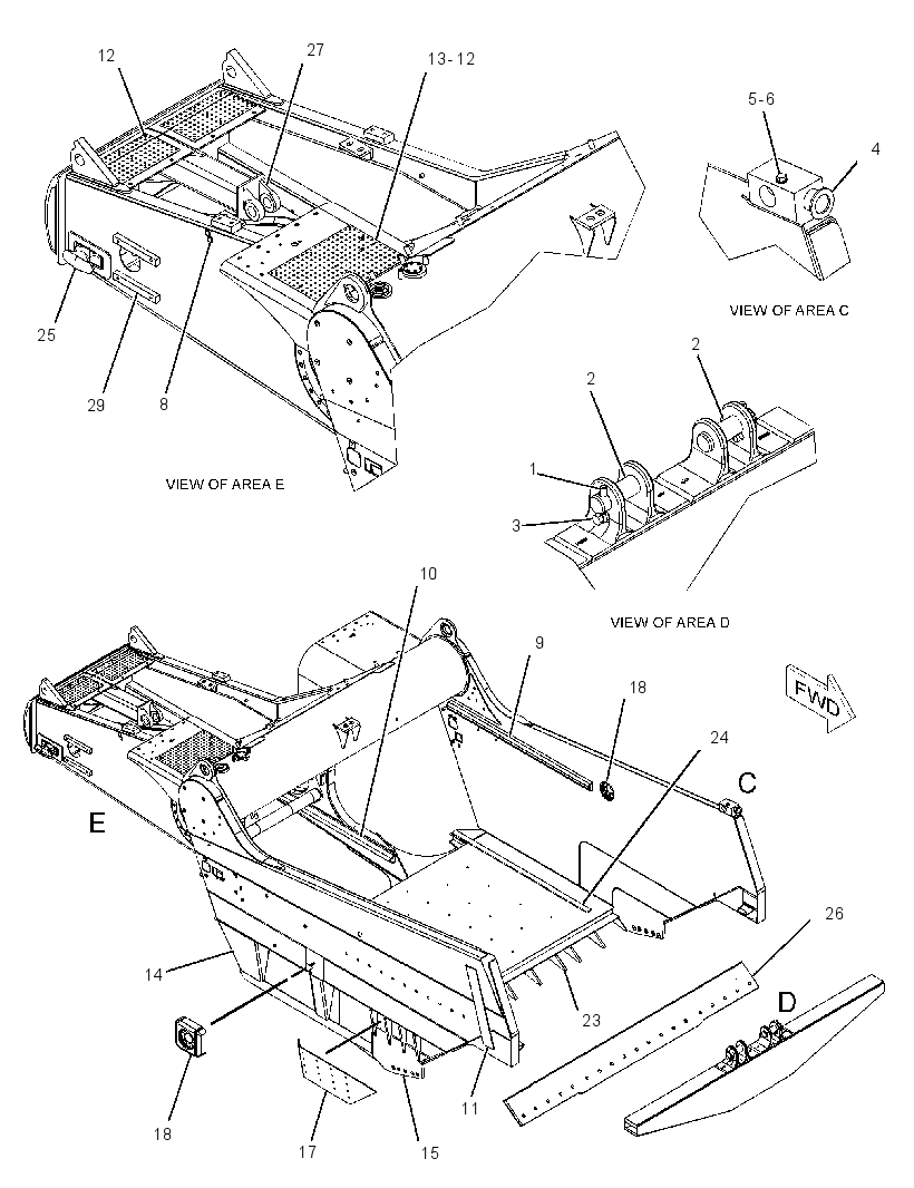 BOWL GP-SCRAPER 1559570 CAT