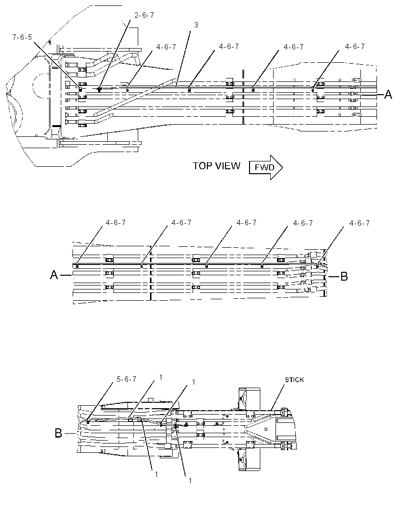 WIRING GP-BOOM 2849948 CAT