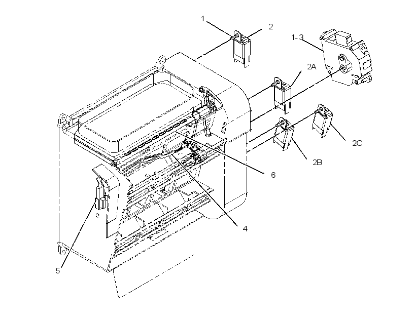 HOUSING GP-AIR CONDITIONER 2457812 CAT