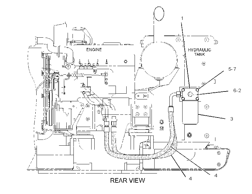 FILTER & MTG GP-ENGINE OIL 2662631 CAT