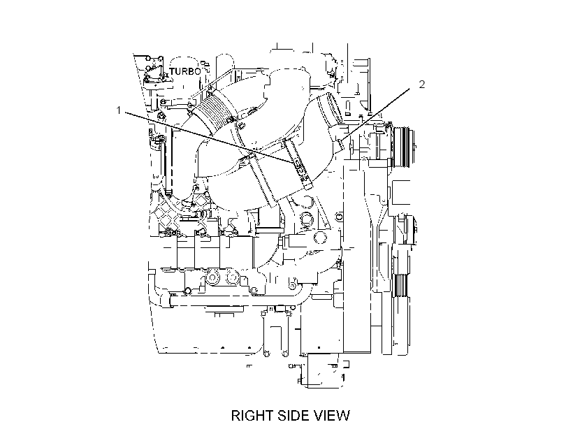 Трубопроводы воздушные 2842792 CAT