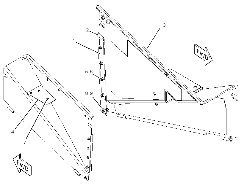 PLATE GP 2482195 CAT