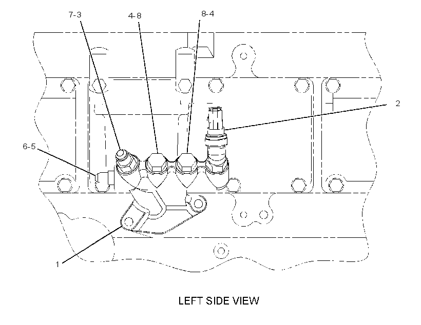 MANIFOLD GP-ENGINE OIL 2853733 CAT