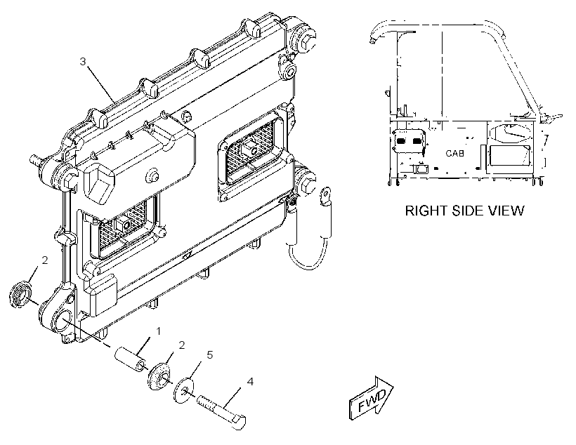 CONTROL GP-MACHINE 2360982 CAT