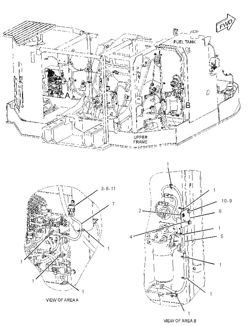 WIRING GP-FUEL SYSTEM 2677780 CAT