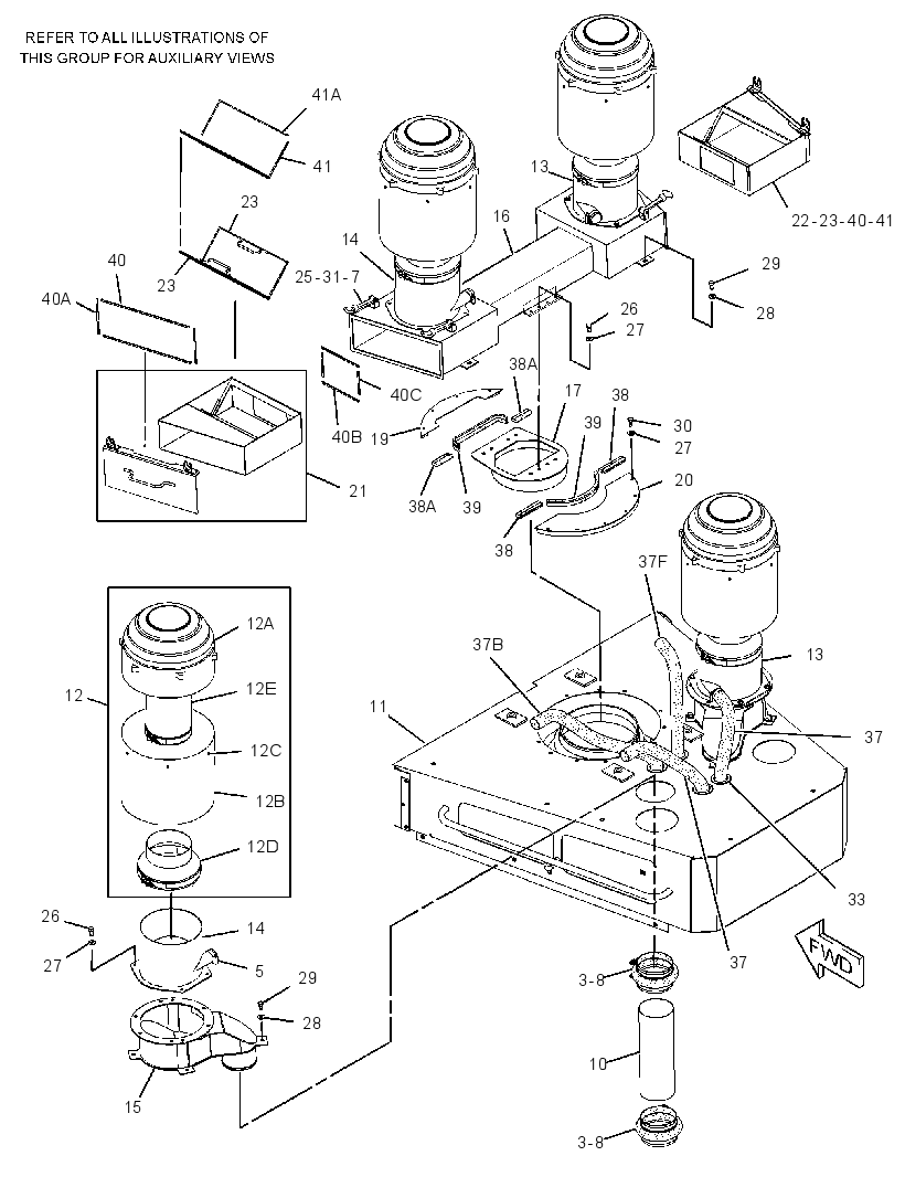PRECLEANER AR 2486930 CAT